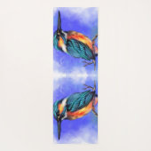 Kingfisher Bird Yoga Mat Yogamatte (Rückseite)