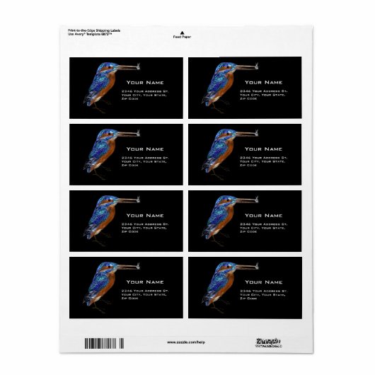 KINGFISHER, Black Blue (Vorne)