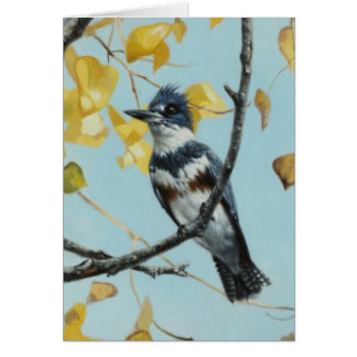 Kingfisher Blank Card von Andrew Denman