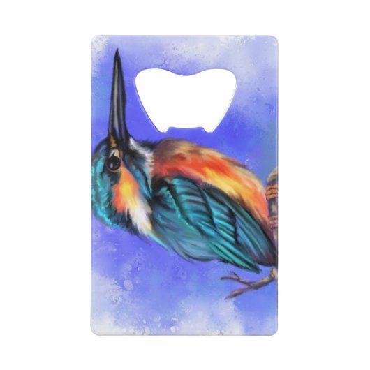 Kingfisher Bottle Opener Geldbeutel Flaschenöffner (Vorderseite)