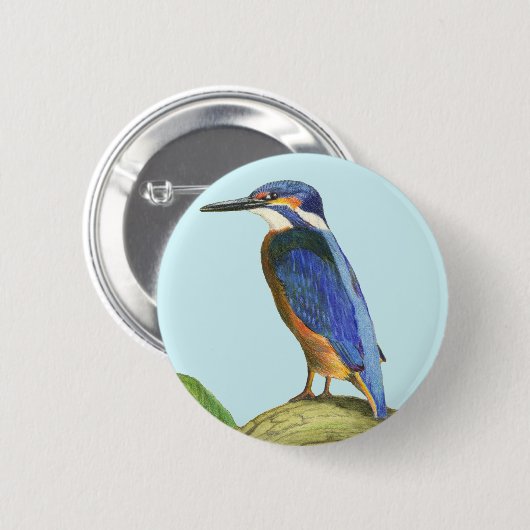 Kingfisher Button (Vorne & Hinten)