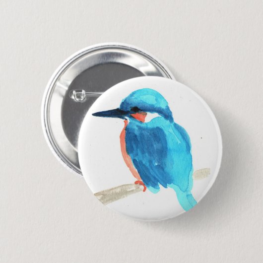Kingfisher Button Badges (Vorne & Hinten)