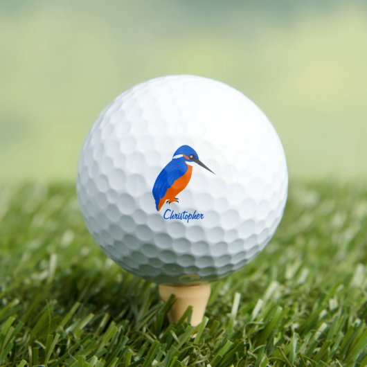 Kingfisher Design Golfball (Insitu T-Shirt)