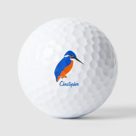 Kingfisher Design Golfball (Vorderseite)