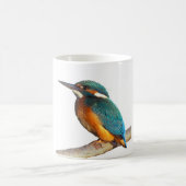 "Kingfisher"-Design-Tasse Kaffeetasse (Mittel)