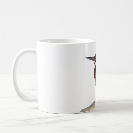 "Kingfisher"-Design-Tasse Kaffeetasse (Links)