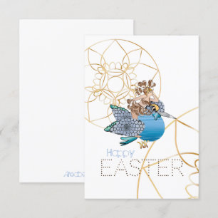 Kingfisher e le Fatine della Buona Pasqua Einladung