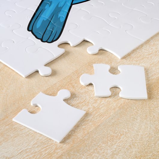 Kingfisher Fisher Angelrute Puzzle (Seite)