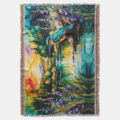 Kingfisher Gebirge, Wasser und Wildblumen Decke (Vorderseite Vertikal)
