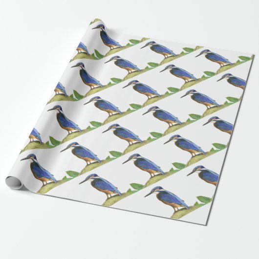 Kingfisher Geschenkpapier (Ungerollt)