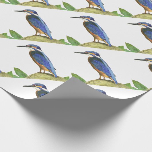 Kingfisher Geschenkpapier (Ecke)