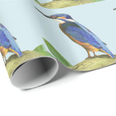Kingfisher Geschenkpapier (Rolleneckpunkt)