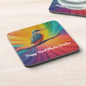 Kingfisher Happy Getränkeuntersetzer (Linke Seite)