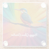 Kingfisher Happy Glasuntersetzer (Rückseite)