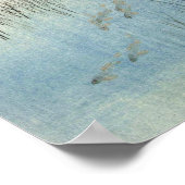 Kingfisher Hunting - Ohara Koson - Vintage Kunst Poster (Ecke)