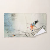 Kingfisher Jagd - Ohara Koson - Handtuch (Handtuch)