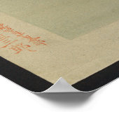 Kingfisher - japanische Printwerbung Poster (Ecke)