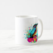 Kingfisher-Kaffee-Tasse Kaffeetasse (VorderseiteRechts)