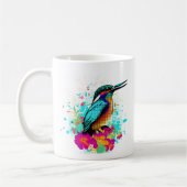 Kingfisher-Kaffee-Tasse Kaffeetasse (Links)