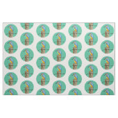 Kingfisher Kotare NZ Vogel Stoff (Fat Quarter (45,7 x 55,9 cm))