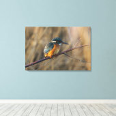 Kingfisher Leinwanddruck (Insitu (Holzboden))