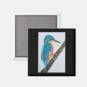 Kingfisher Magnet (Vorderseite/Rückseite)