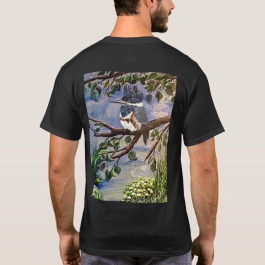 Kingfisher Men-T-Shirt T-Shirt (Rückseite)