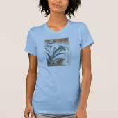 Kingfisher mit Ire, Hokusai, 1834 T-Shirt (Vorderseite)