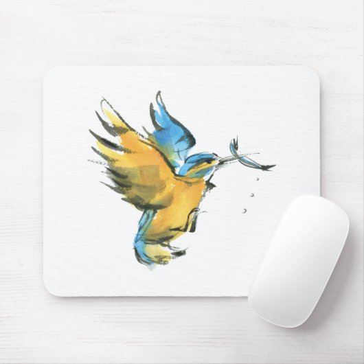 Kingfisher Mousepad (Mit Mouse)