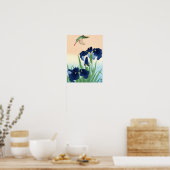 Kingfisher oberhalb Ire, 1926 von Ohara Koson Poster (Küche)