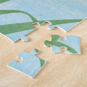 Kingfisher Oires von Ohara Koson Puzzle (Seite)