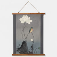 Kingfisher on Lotus, Koson, Ukiyo-e