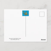 Kingfisher Postkarte (Rückseite)