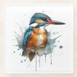 Kingfisher Splash Glasuntersetzer
