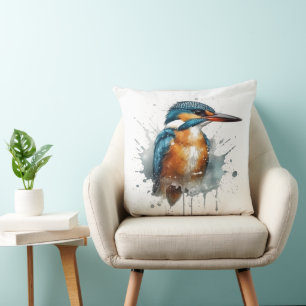 Kingfisher Splash Kissen