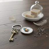 Kingfisher Splash Schlüsselanhänger