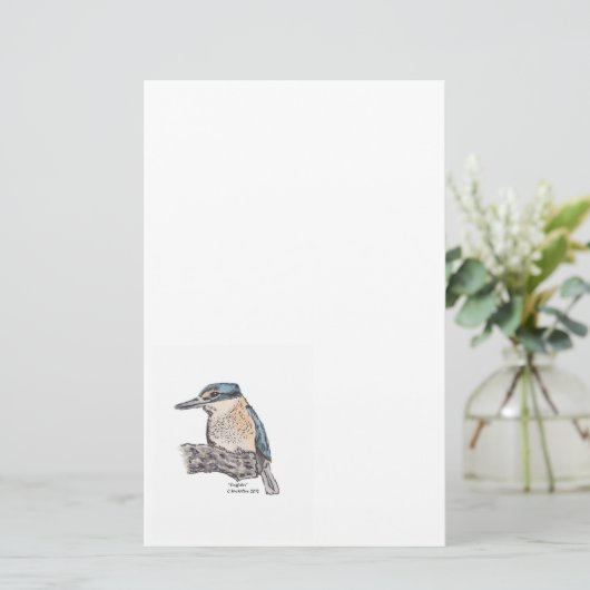 Kingfisher Stationery Briefpapier (Stehend Vorderseite)