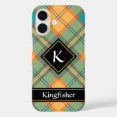 Kingfisher Tartan Case-Mate iPhone Hülle (Rückseite)