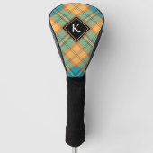 Kingfisher Tartan Golf Head Cover Headcover (Vorderseite)