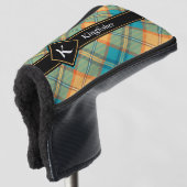 Kingfisher Tartan Golf Head Cover Headcover (3/4 Vorderseite)