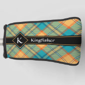 Kingfisher Tartan Golf Head Cover Headcover (Vorderseite)