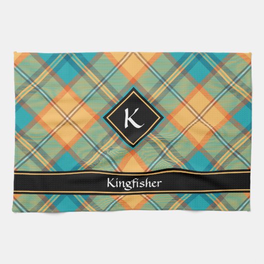 Kingfisher Tartan Küchentuch (Horizontal)