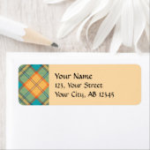 Kingfisher Tartan Label (Insitu)