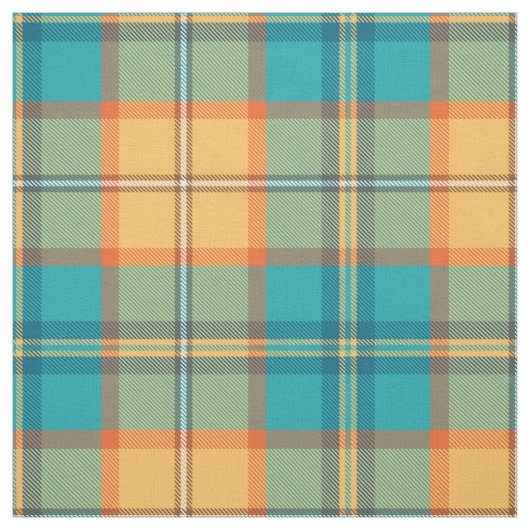 Kingfisher Tartan Stoff (Muster)