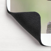 Kingfisher-Vogel. Mousepad (Ecke)