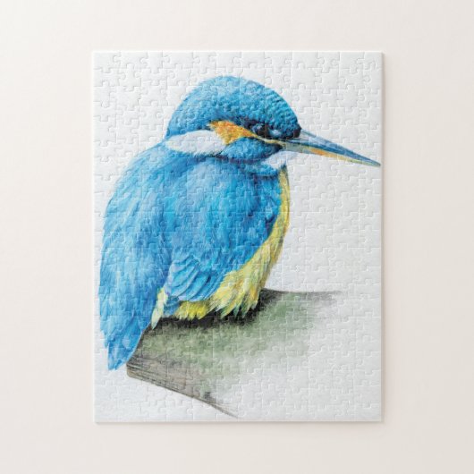Kingfisher-Vogel-Puzzle Puzzle (Vertikal)