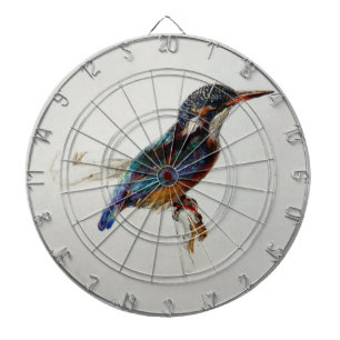 Kingfisher (von John Ruskin) Dartscheibe