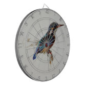 Kingfisher (von John Ruskin) Dartscheibe (Vorderseite Links)