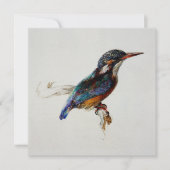 Kingfisher (von John Ruskin) Karte (Vorderseite)
