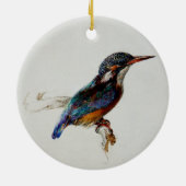 Kingfisher (von John Ruskin) Keramik Ornament (Hinten)